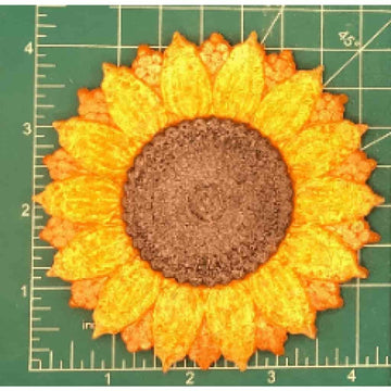 Sunflower Silicone Freshie Mold (4.25")