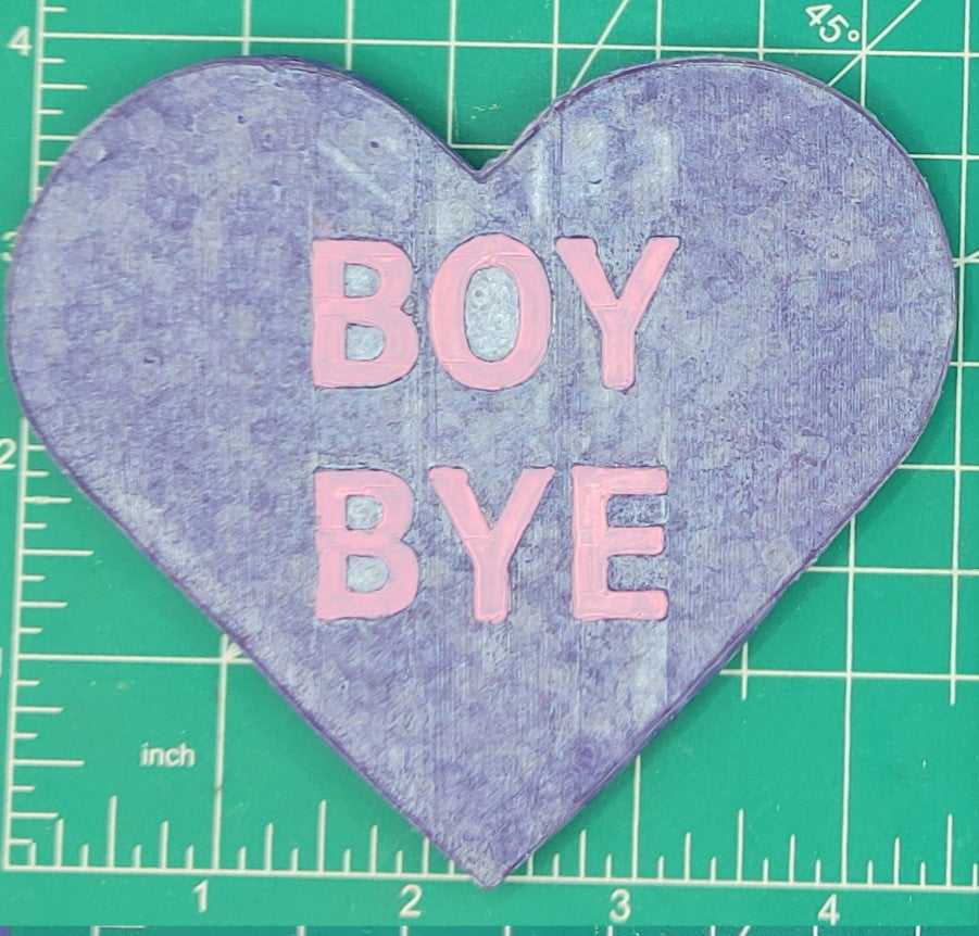 4" Heart Inserts - Silicone Freshie Molds