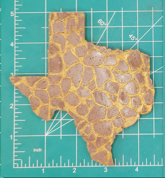 Inserts for NEW Flat-Front Texas - Silicone mold for aroma beads and freshies | Silicone Mold | Michelle's Creations TX