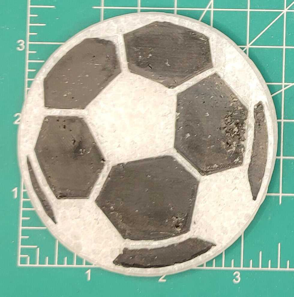 3.5" Circle Sports Ball Inserts - Silicone Freshie Mold