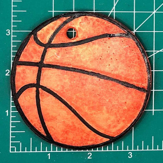 3.5" Circle Sports Ball Inserts - Silicone Freshie Mold