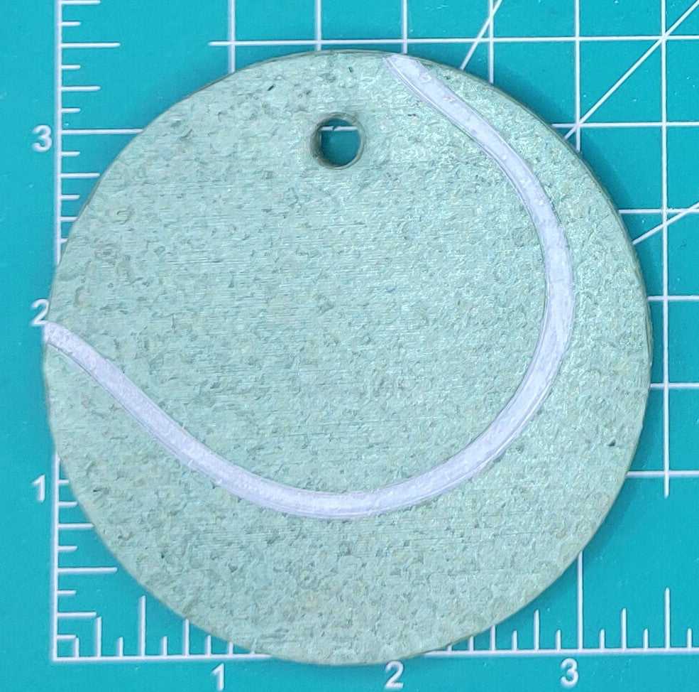 3.5" Circle Sports Ball Inserts - Silicone Freshie Mold