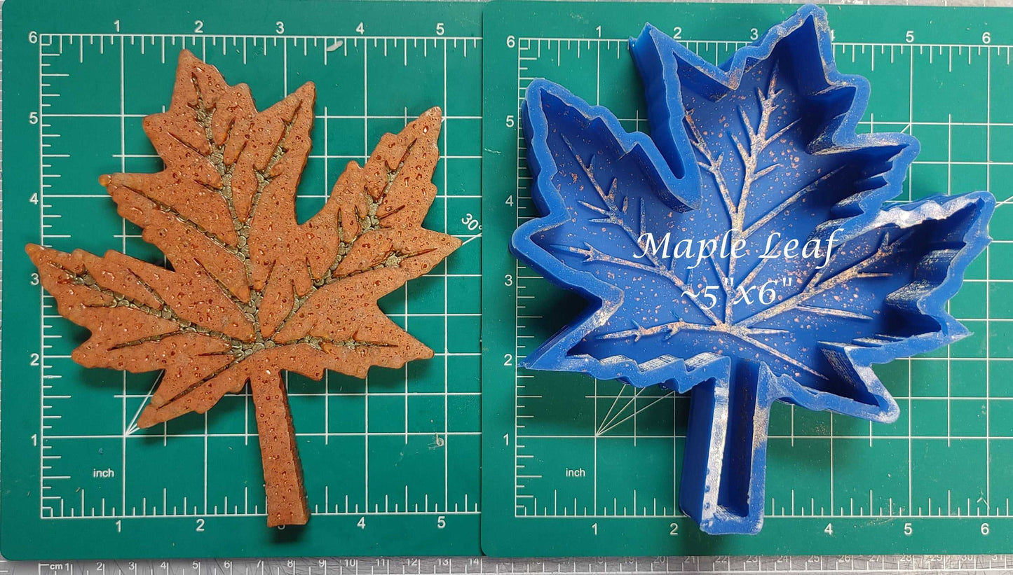 Maple Leaf - Silicone Freshie Mold - Silicone Mold