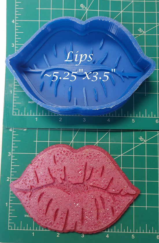 Lips - Silicone Freshie Mold - Silicone Mold