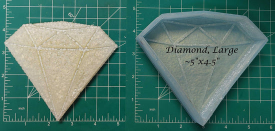 Diamond - Silicone Freshie Mold