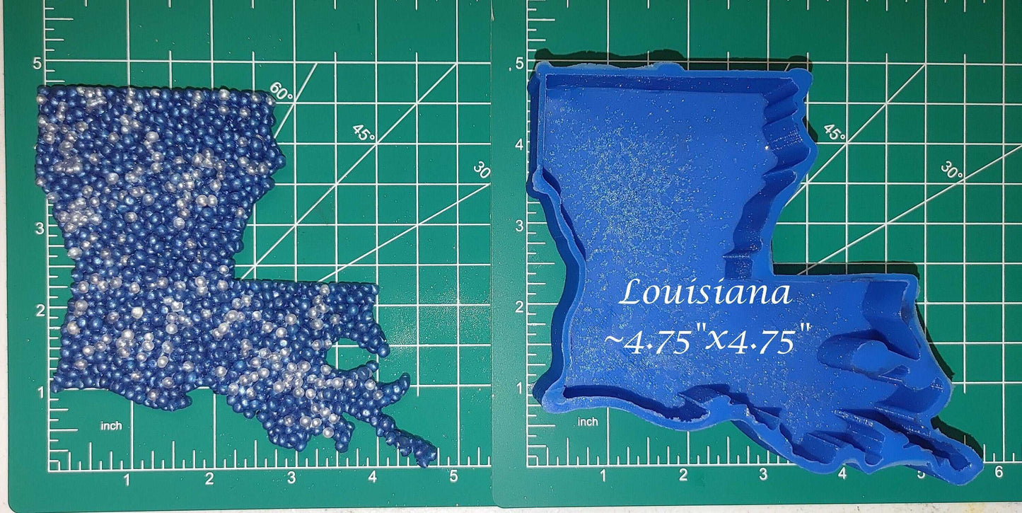 Louisiana - Silicone Freshie Mold - Silicone Mold
