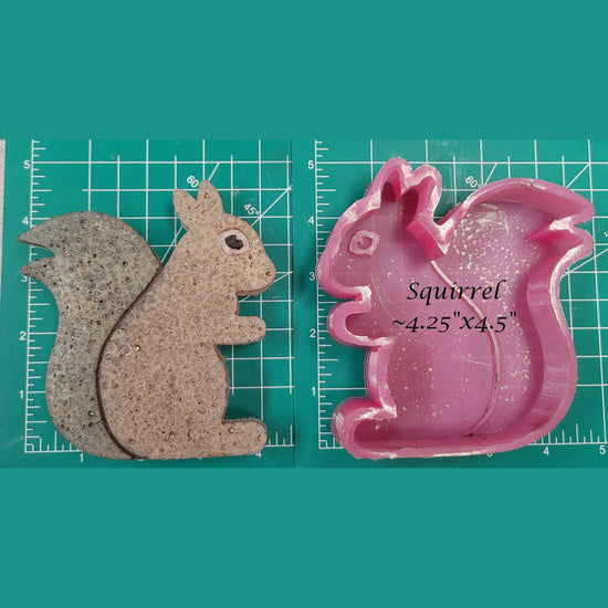 Squirrel - Silicone freshie mold - Michelle's Creations TX