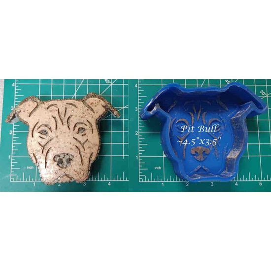 Pit Bull - Silicone Freshie Mold
