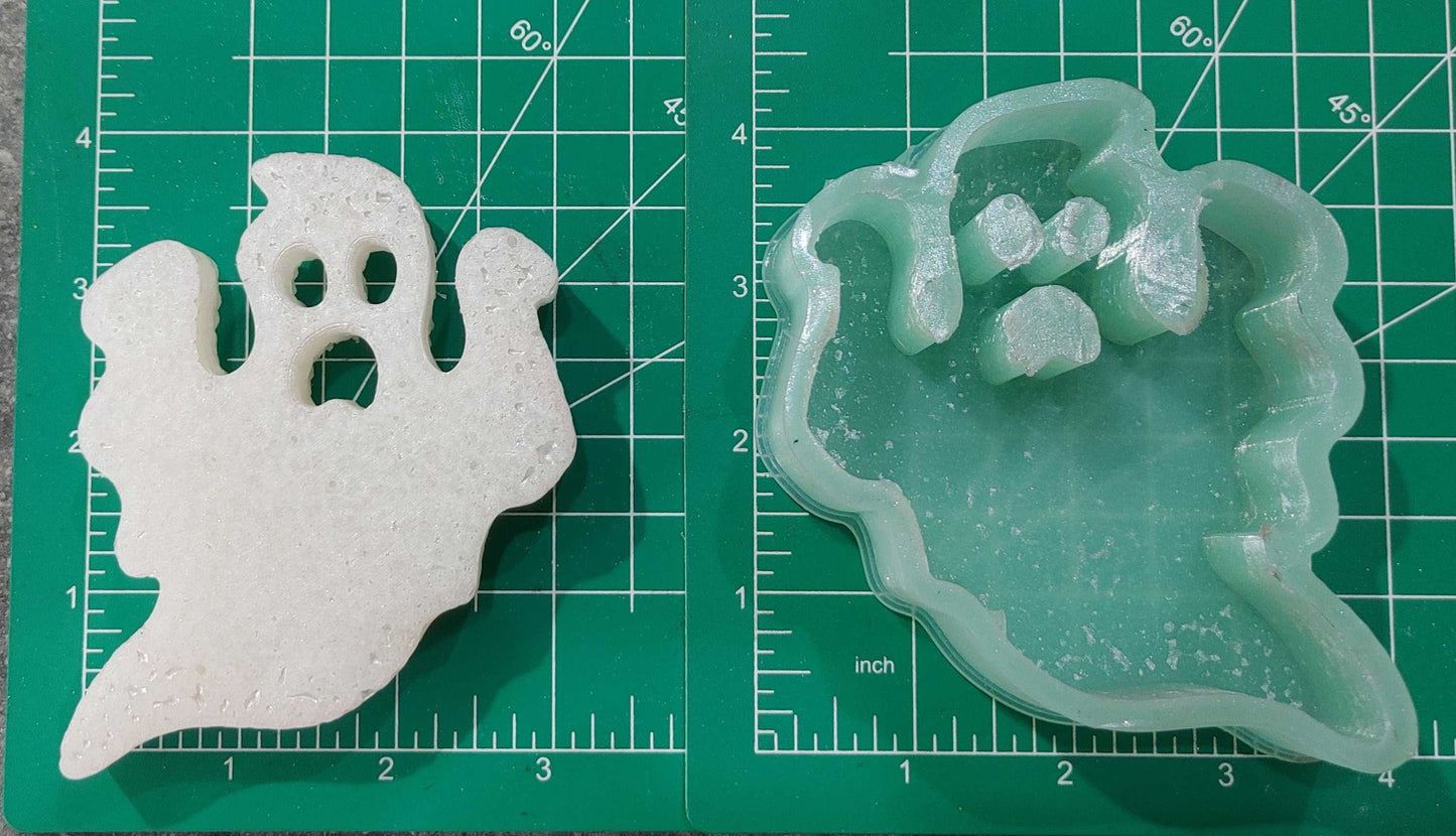 Ghost- Silicone Freshie Mold, Michelle's Creations TX
