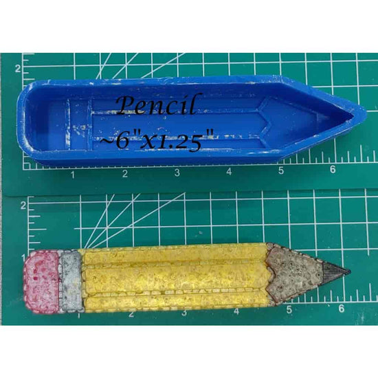 Pencil -  Silicone Freshie Mold - Silicone Mold