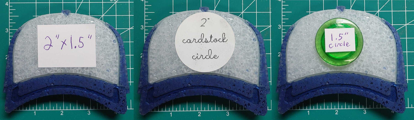 Trucker or Baseball Cap Hat - Silicone Freshie Mold