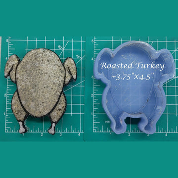 Roasted Turkey - Silicone freshie mold