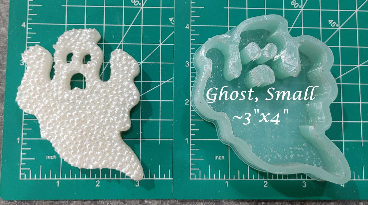 Halloween ghost Freshie Molds,Silicone Molds for Freshies,Car Freshie  Molds,Silicone Epoxy Resin Molds for Aroma Beads,Soap Mold,Candle  Molds,Pendant Mold (Halloween ghost) 