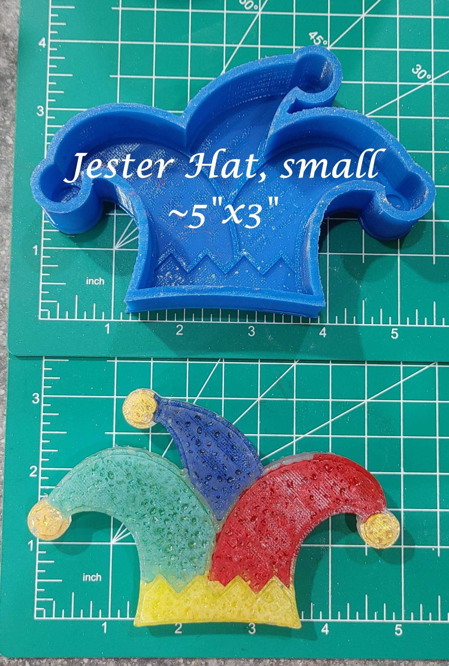 Jester Hat - Silicone Freshie Mold