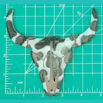 Steer Skull Inserts - Silicone Freshie Mold