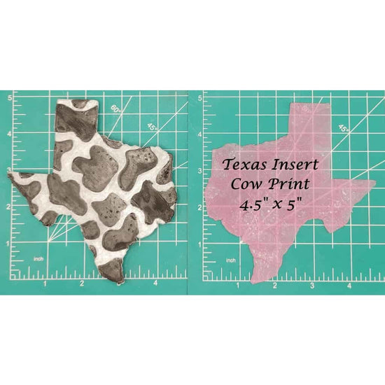 Texas Inserts - Silicone Freshie Mold - Silicone Mold