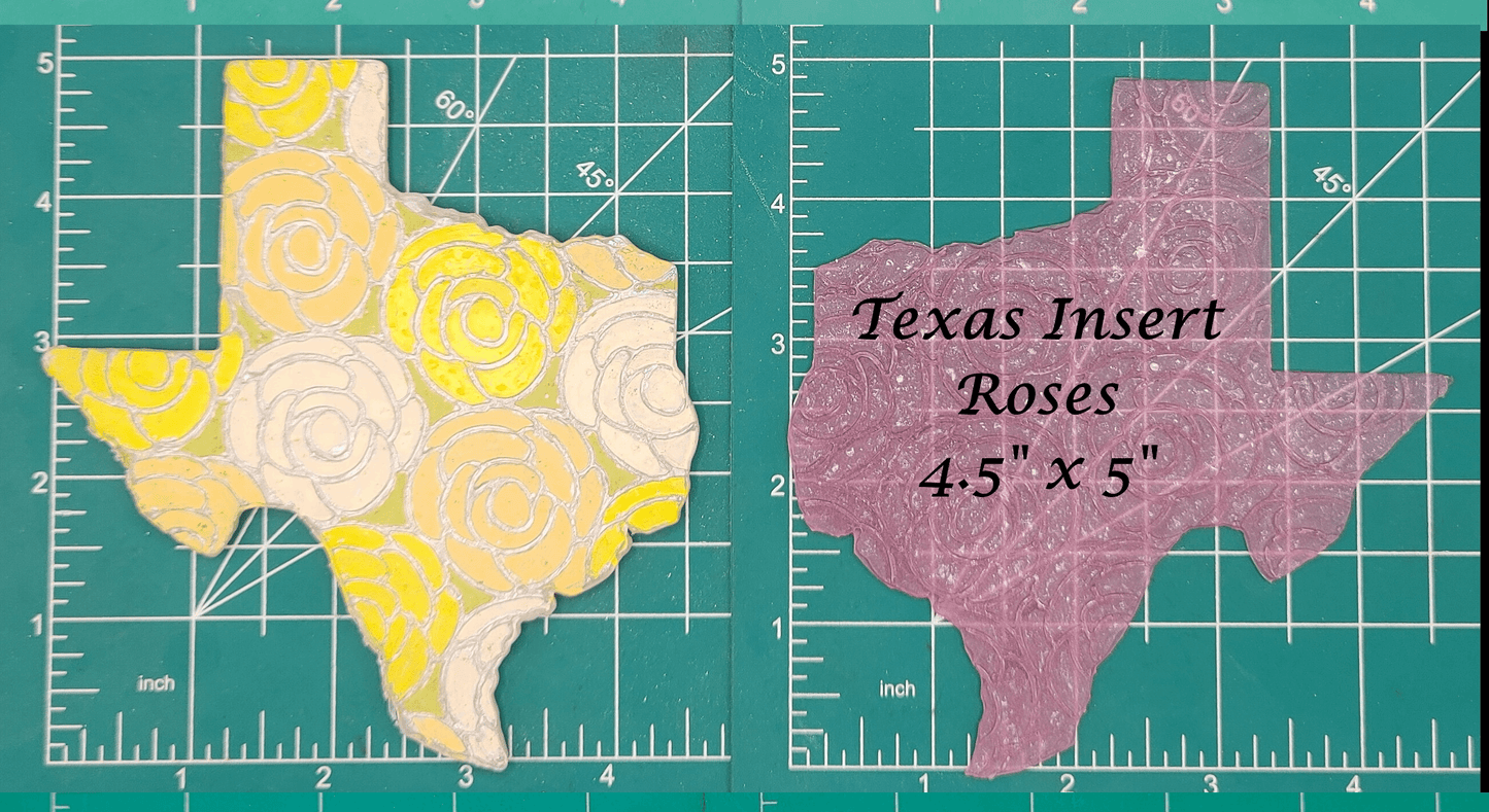 Texas Inserts - Silicone Freshie Mold - Silicone Mold