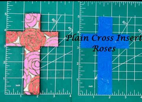 Cross Inserts - Silicone Freshie Mold