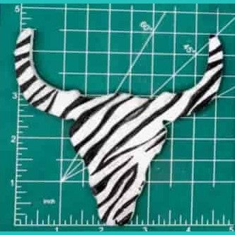 Steer Skull Inserts - Silicone Freshie Mold