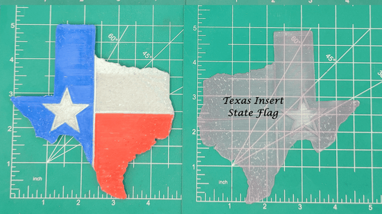 Texas Inserts - Silicone Freshie Mold - Silicone Mold