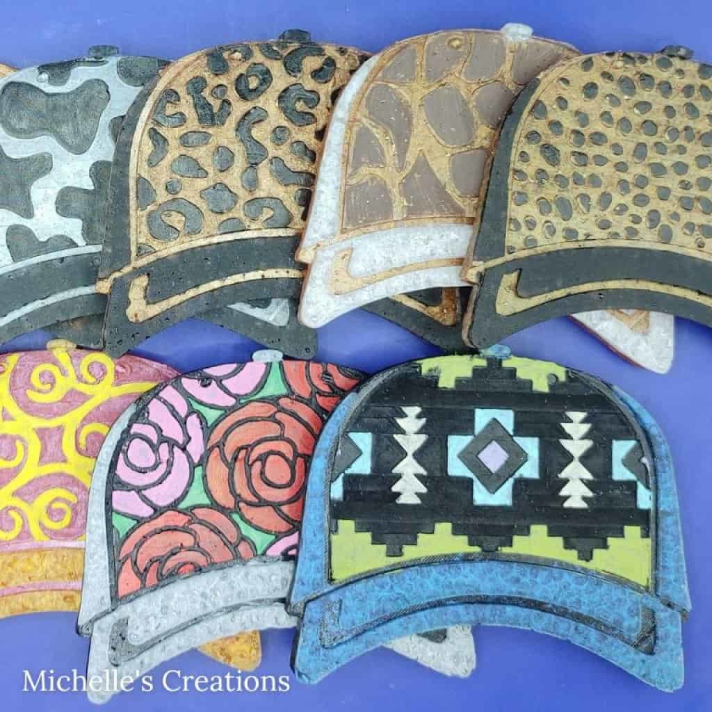 Trucker Hat Freshie Molds and Inserts