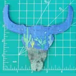 Steer Skull Inserts - Silicone Freshie Mold